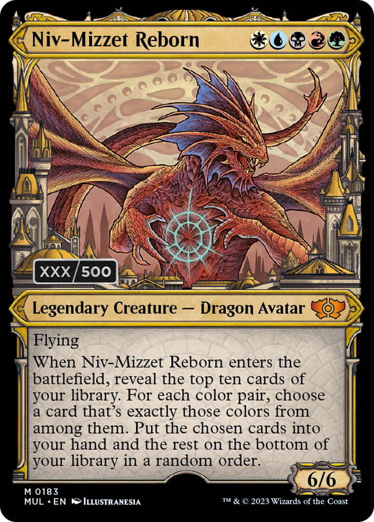 Niv-Mizzet Reborn (Serialized) [Multiverse Legends] | Chromatic Games