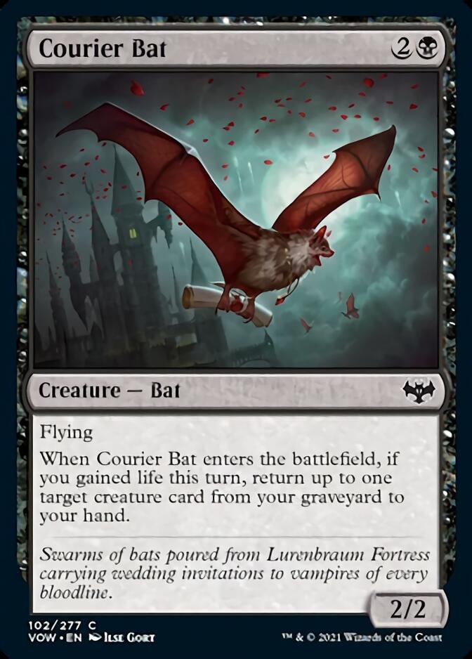 Courier Bat [Innistrad: Crimson Vow] | Chromatic Games