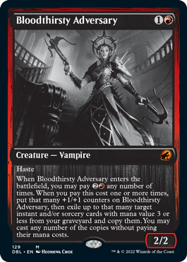 Bloodthirsty Adversary [Innistrad: Double Feature] | Chromatic Games