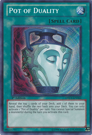 Pot of Duality [DREV-EN062] Secret Rare | Chromatic Games