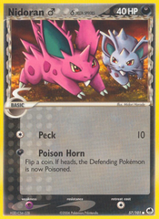 Nidoran (57/101) (Male) (Delta Species) [EX: Dragon Frontiers] | Chromatic Games