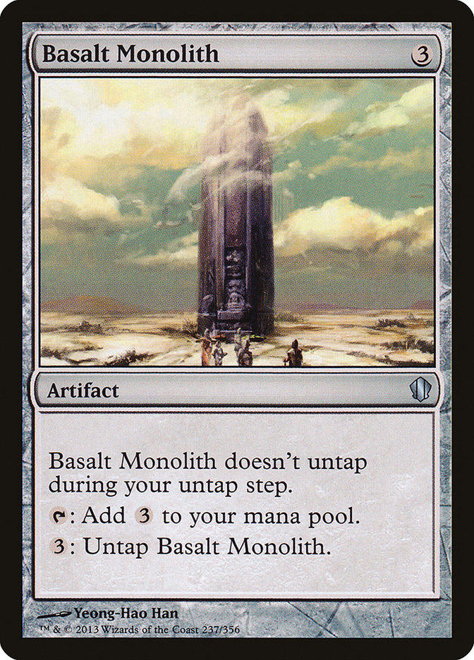 Basalt Monolith [Commander 2013] | Chromatic Games