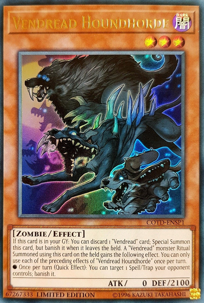 Vendread Houndhorde (COTD-ENSP1) [COTD-ENSP1] Ultra Rare | Chromatic Games