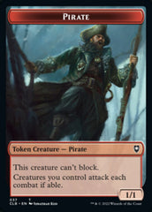 Pirate // Goblin Double-Sided Token [Commander Legends: Battle for Baldur's Gate Tokens] | Chromatic Games