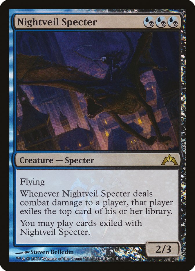 Nightveil Specter (Buy-A-Box) [Gatecrash Promos] | Chromatic Games