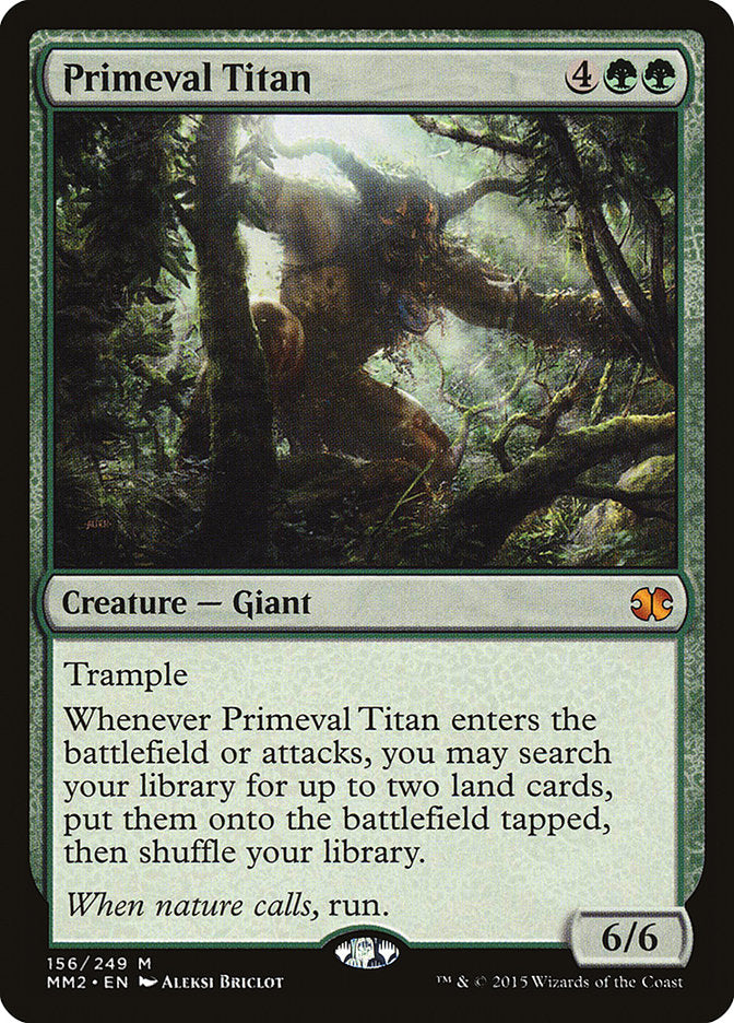 Primeval Titan [Modern Masters 2015] | Chromatic Games