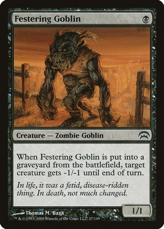 Festering Goblin [Planechase] | Chromatic Games