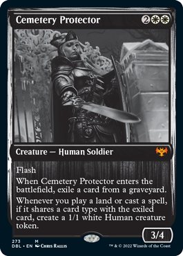 Cemetery Protector [Innistrad: Double Feature] | Chromatic Games