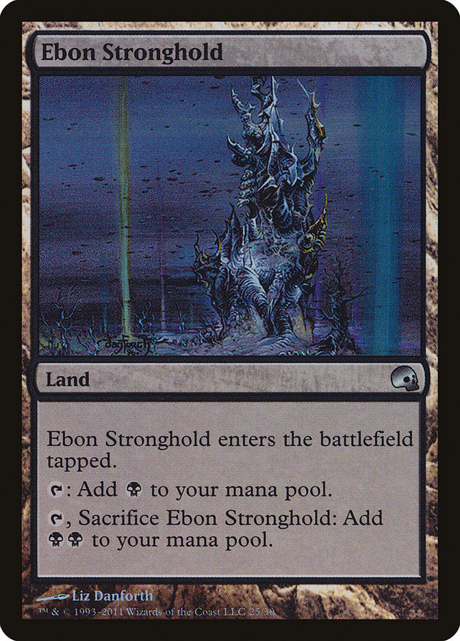 Ebon Stronghold [Premium Deck Series: Graveborn] | Chromatic Games