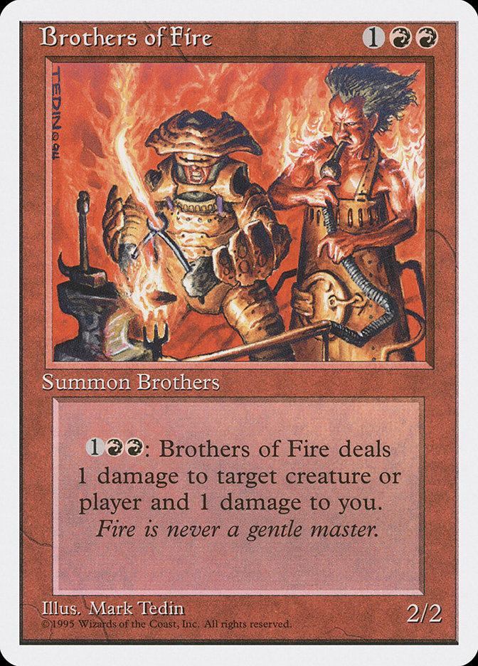 Brothers of Fire [Fourth Edition] | Chromatic Games