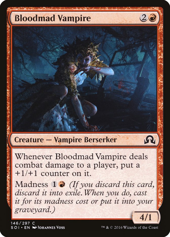 Bloodmad Vampire [Shadows over Innistrad] | Chromatic Games