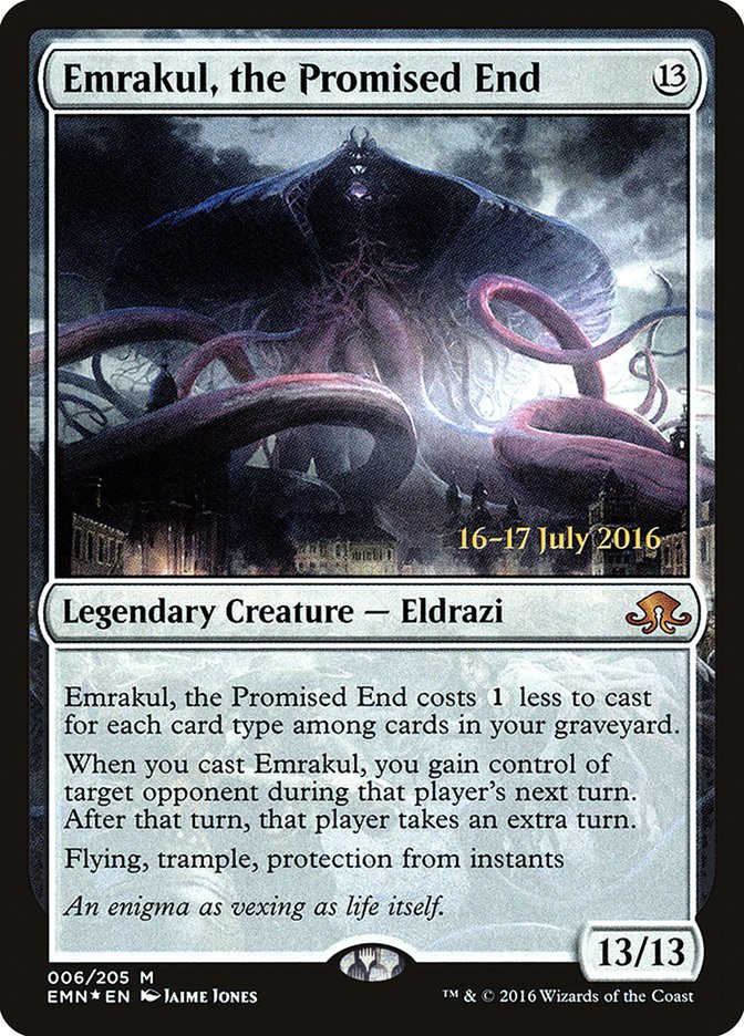 Emrakul, the Promised End [Eldritch Moon Prerelease Promos] | Chromatic Games