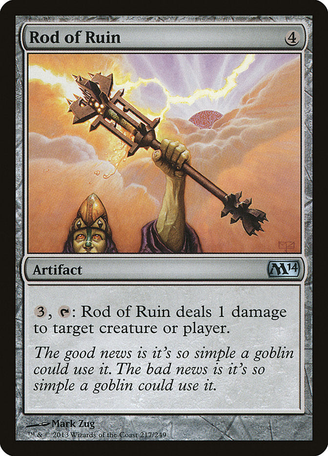 Rod of Ruin [Magic 2014] | Chromatic Games