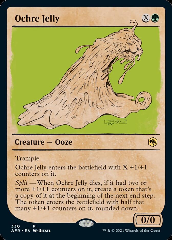 Ochre Jelly (Showcase) [Dungeons & Dragons: Adventures in the Forgotten Realms] | Chromatic Games