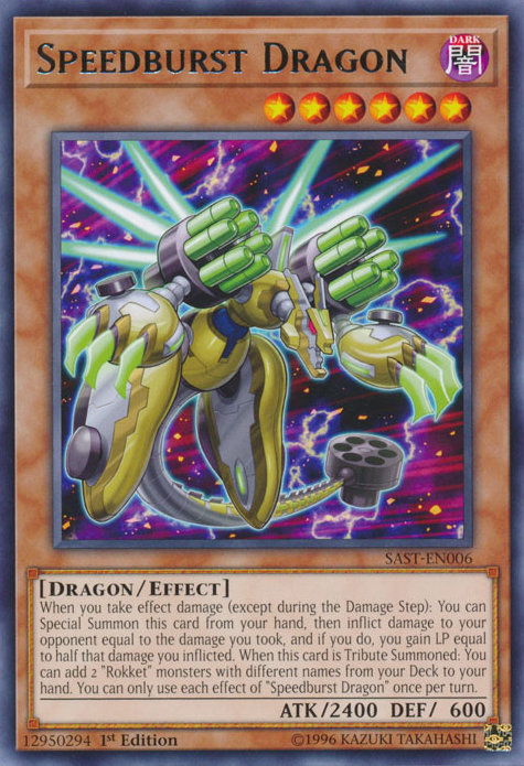 Speedburst Dragon [SAST-EN006] Rare | Chromatic Games