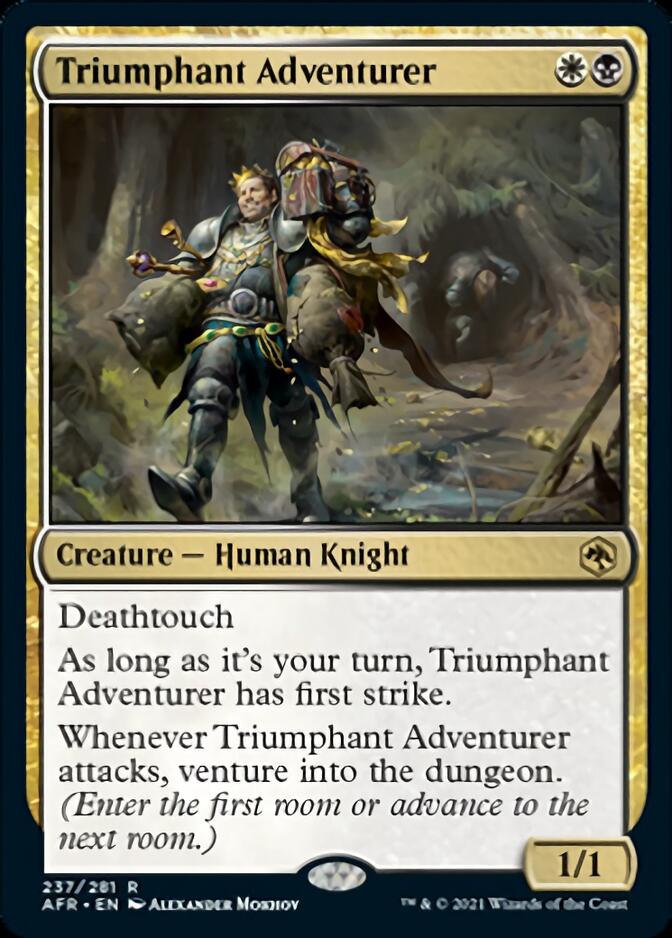 Triumphant Adventurer [Dungeons & Dragons: Adventures in the Forgotten Realms] | Chromatic Games