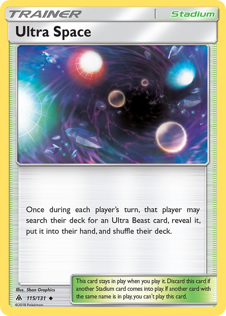 Ultra Space (115/131) [Sun & Moon: Forbidden Light] | Chromatic Games