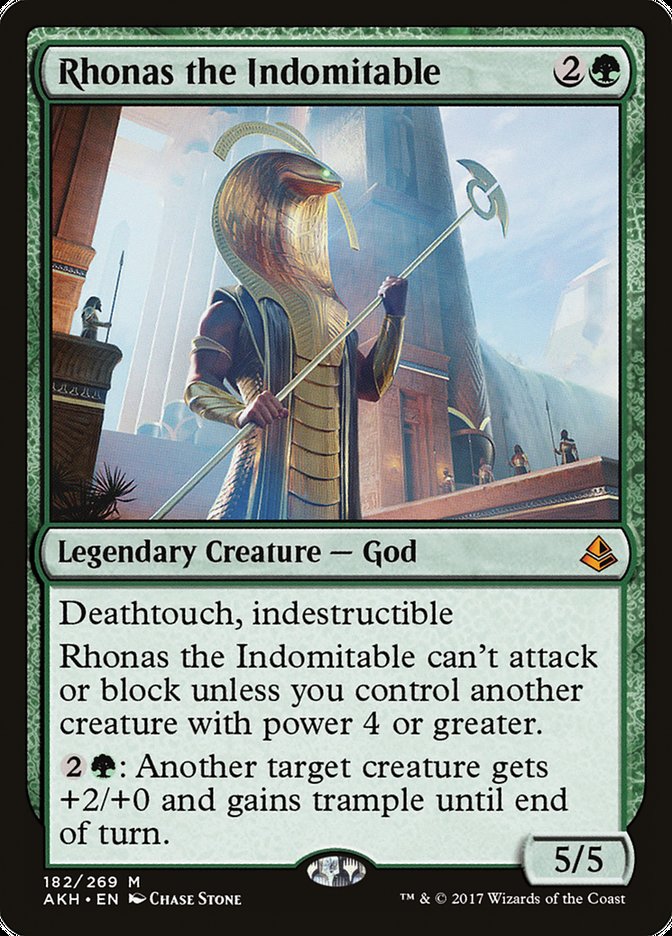 Rhonas the Indomitable [Amonkhet] | Chromatic Games