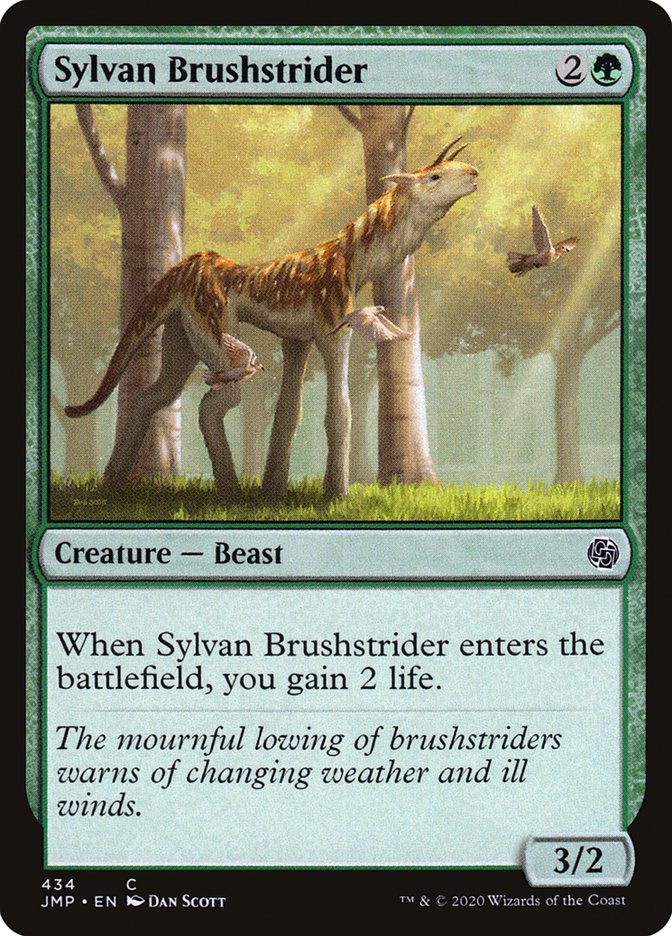 Sylvan Brushstrider [Jumpstart] | Chromatic Games