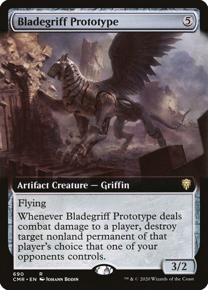 Bladegriff Prototype (Extended Art) [Commander Legends] | Chromatic Games