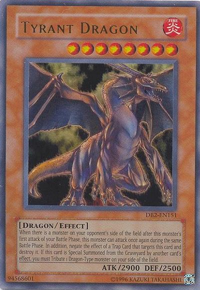 Tyrant Dragon [DB2-EN151] Ultra Rare | Chromatic Games