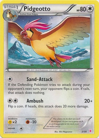 Pidgeotto [XY Trainer Kit: Bisharp & Wigglytuff] | Chromatic Games