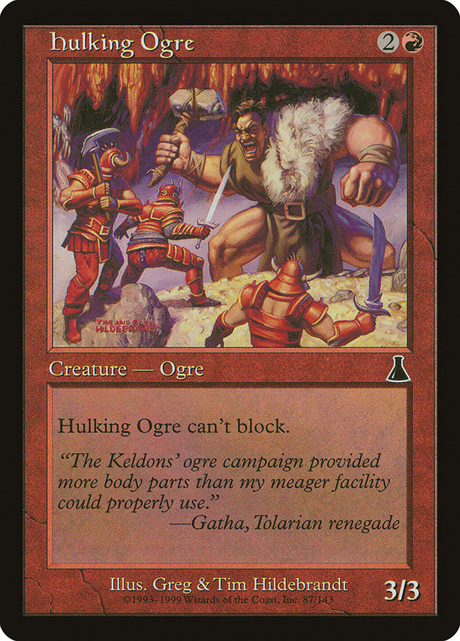 Hulking Ogre [Urza's Destiny] | Chromatic Games