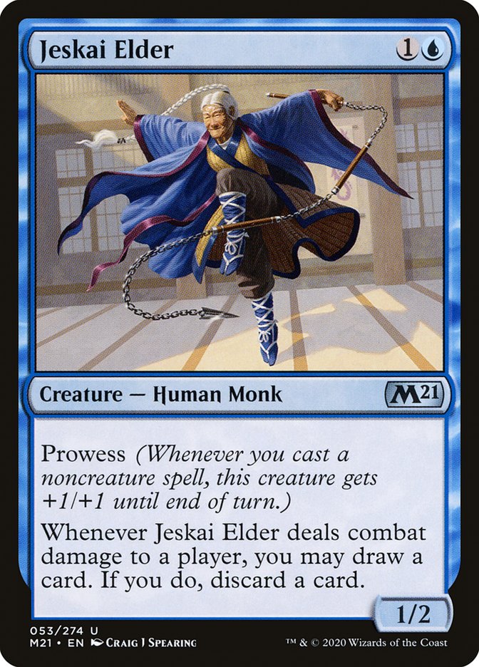 Jeskai Elder [Core Set 2021] | Chromatic Games