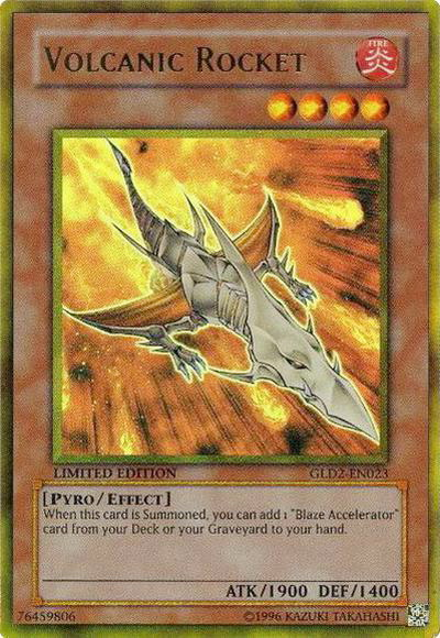 Volcanic Rocket [GLD2-EN023] Ultra Rare | Chromatic Games