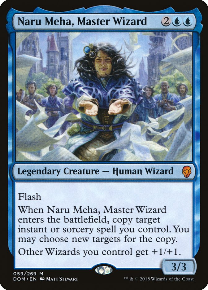 Naru Meha, Master Wizard [Dominaria] | Chromatic Games