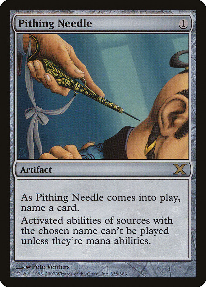 Pithing Needle [Tenth Edition] | Chromatic Games