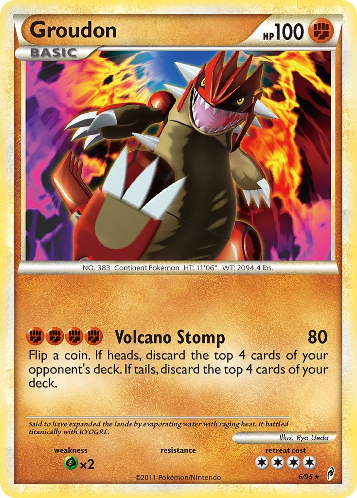 Groudon (Call of Legends) [Theme Deck Exclusives] | Chromatic Games