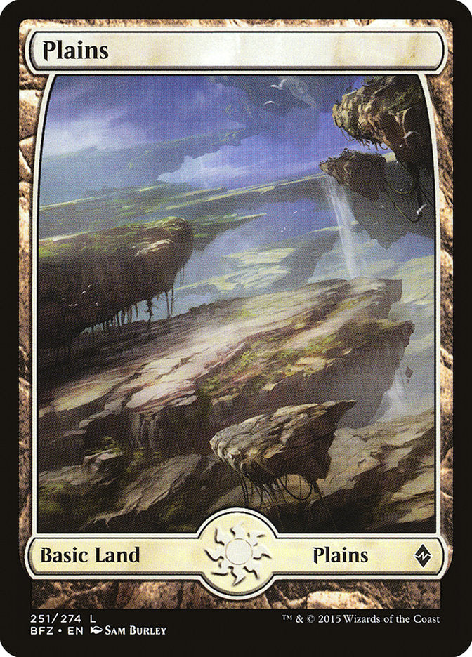 Plains (251) (Full Art) [Battle for Zendikar] | Chromatic Games