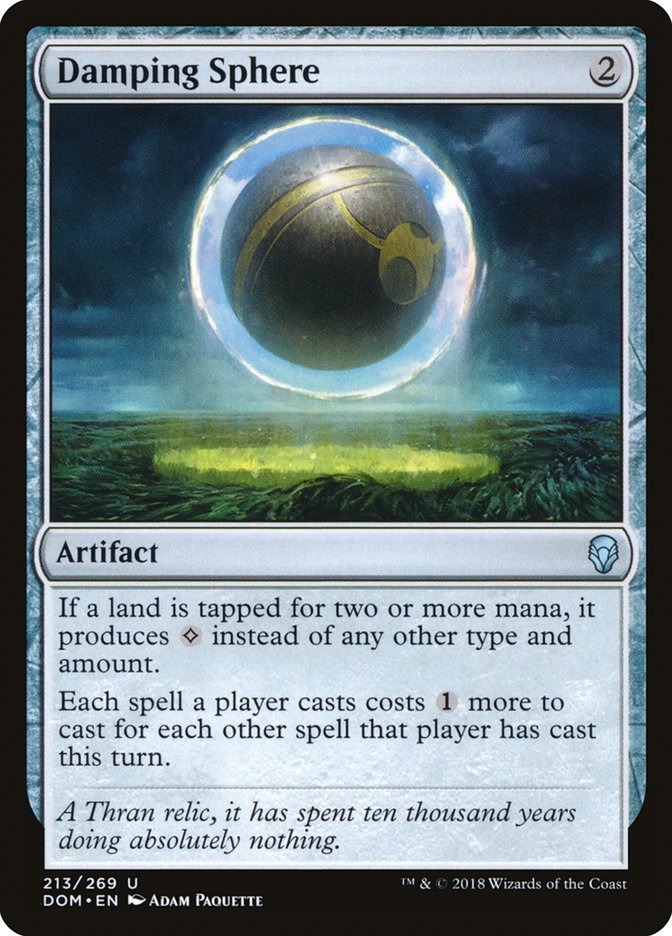 Damping Sphere [Dominaria] | Chromatic Games