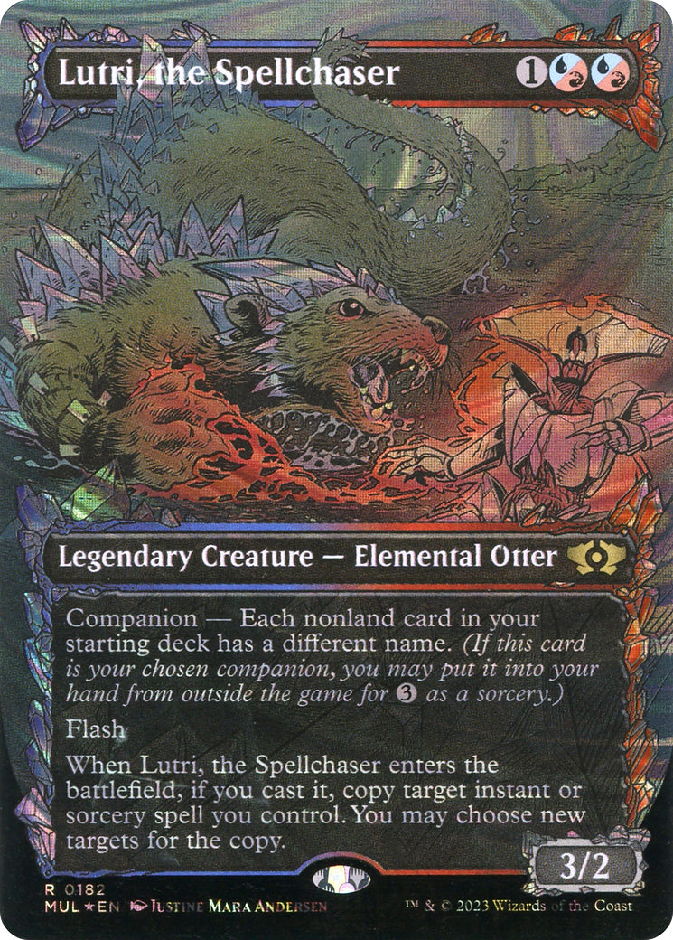 Lutri, the Spellchaser (Halo Foil) [Multiverse Legends] | Chromatic Games