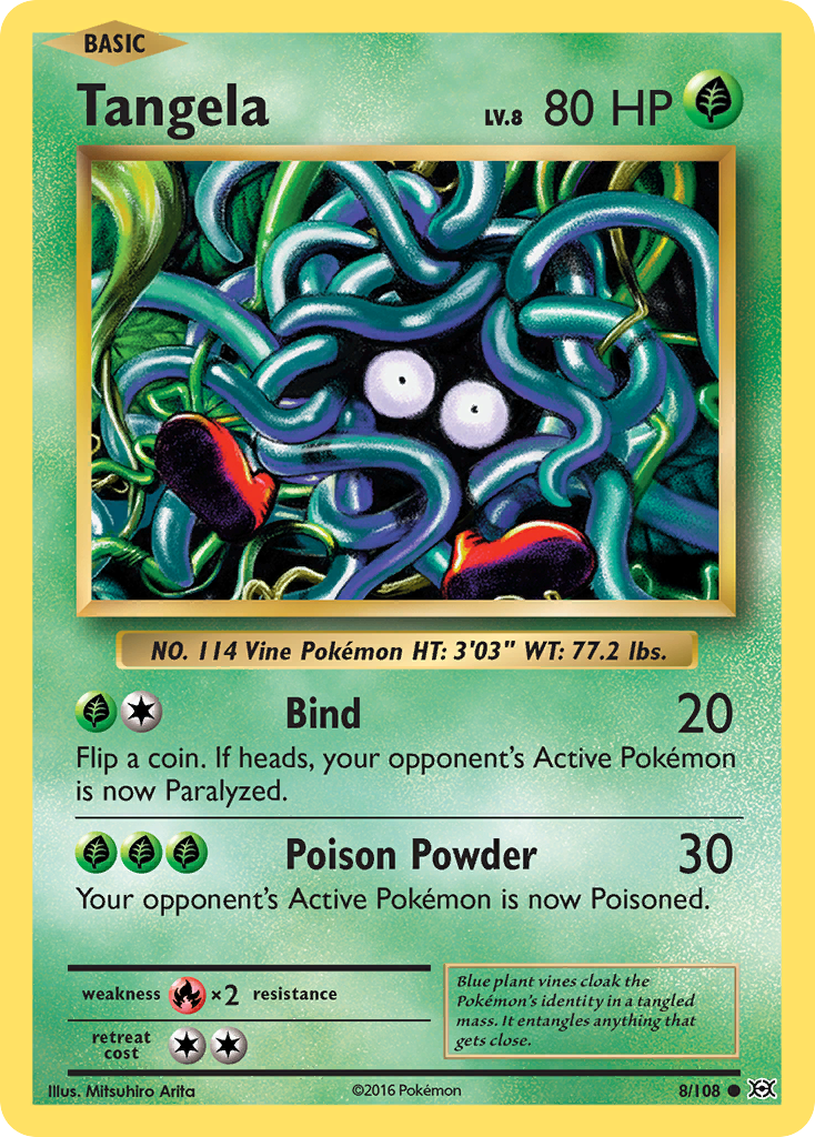 Tangela (8/108) [XY: Evolutions] | Chromatic Games