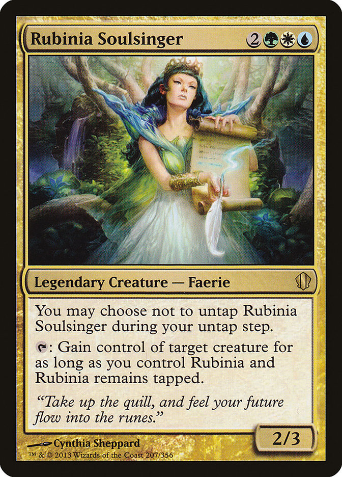 Rubinia Soulsinger [Commander 2013] | Chromatic Games