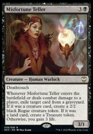 Misfortune Teller (Promo Pack) [Streets of New Capenna Commander Promos] | Chromatic Games