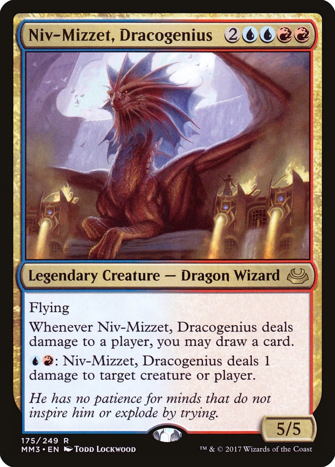 Niv-Mizzet, Dracogenius [Modern Masters 2017] | Chromatic Games