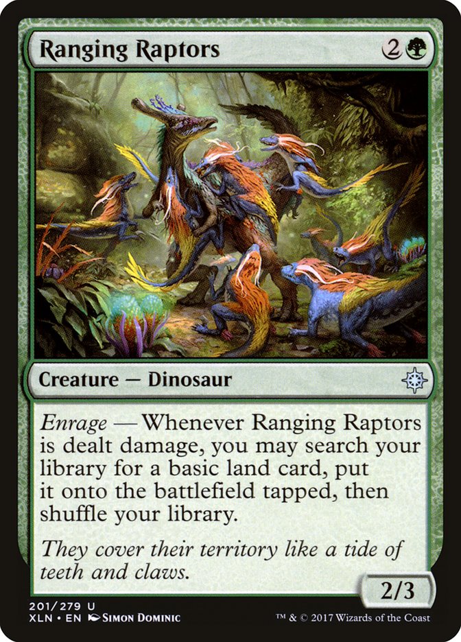 Ranging Raptors [Ixalan] | Chromatic Games