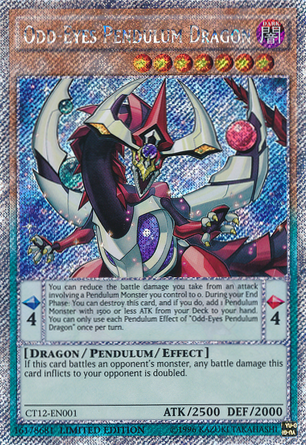 Odd-Eyes Pendulum Dragon [CT12-EN001] Secret Rare | Chromatic Games