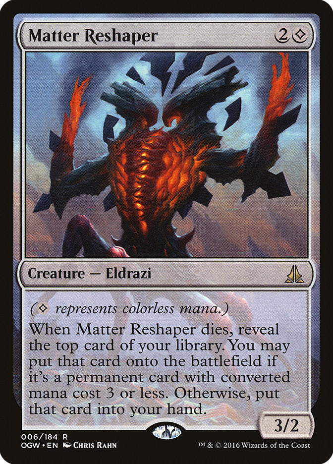 Matter Reshaper [Oath of the Gatewatch] | Chromatic Games