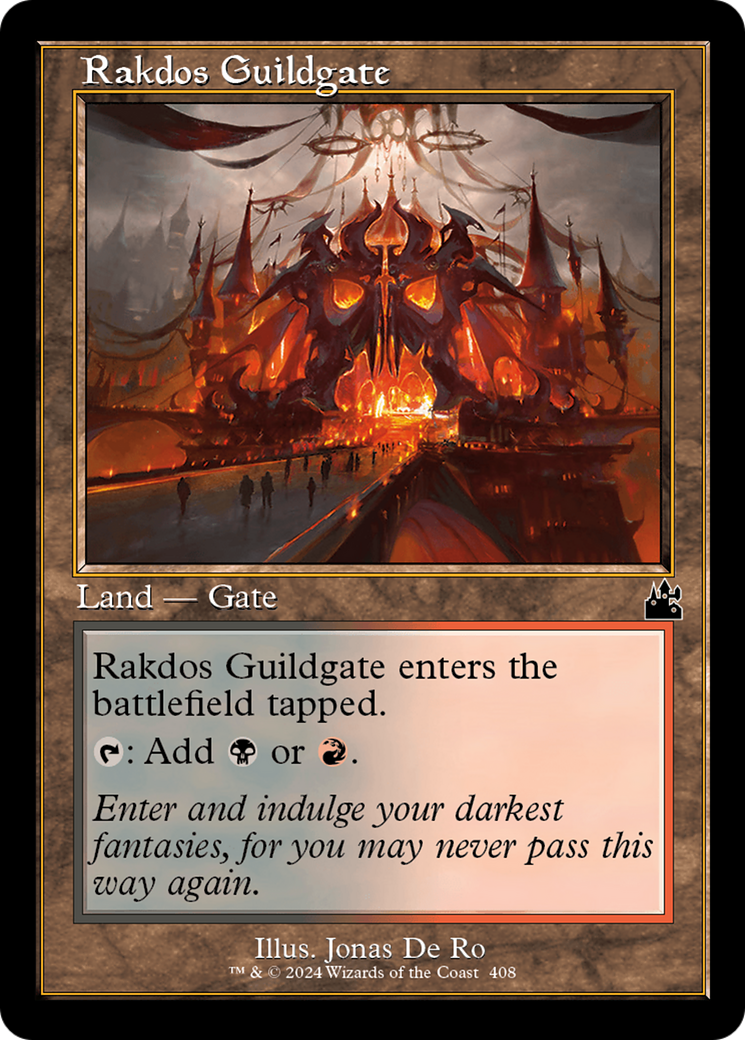 Rakdos Guildgate (Retro Frame) [Ravnica Remastered] | Chromatic Games