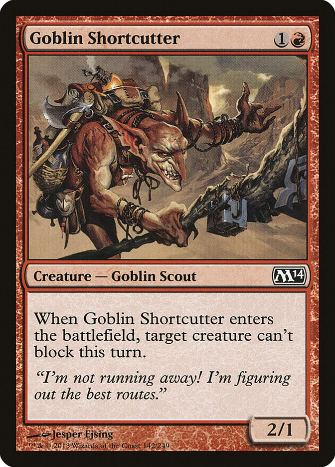 Goblin Shortcutter [Magic 2014] | Chromatic Games