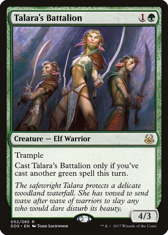 Talara's Battalion [Duel Decks: Mind vs. Might] | Chromatic Games