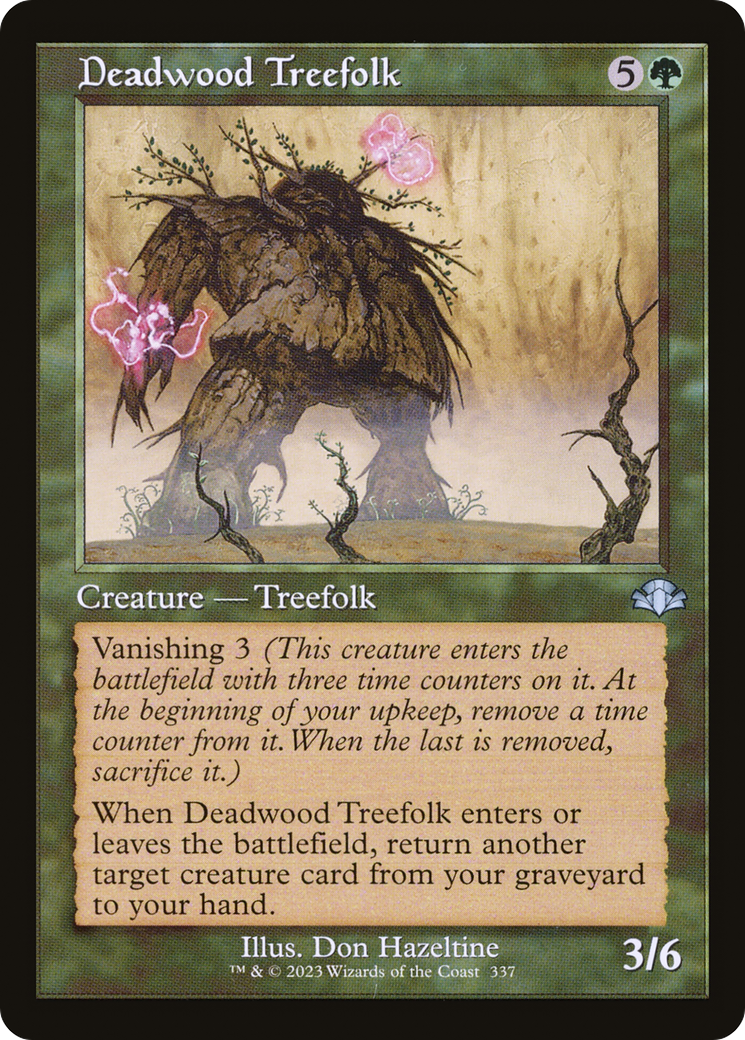 Deadwood Treefolk (Retro) [Dominaria Remastered] | Chromatic Games