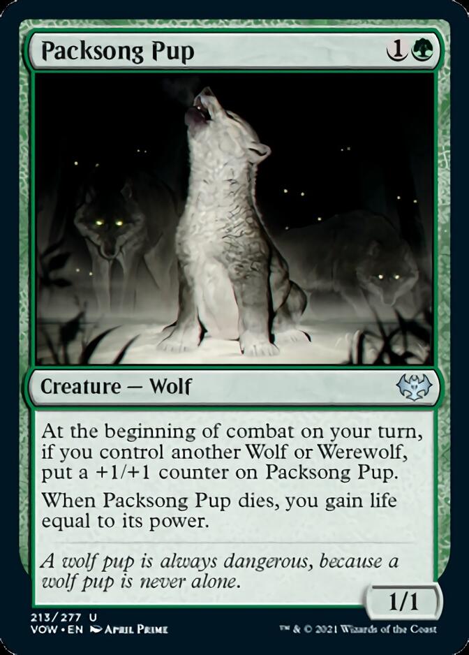 Packsong Pup [Innistrad: Crimson Vow] | Chromatic Games