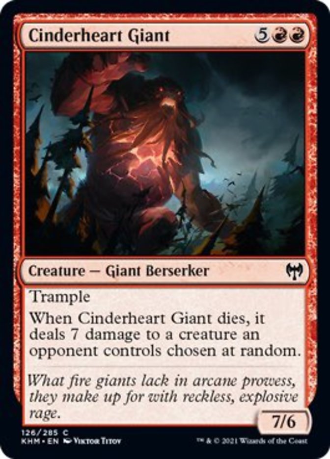 Cinderheart Giant [Kaldheim] | Chromatic Games