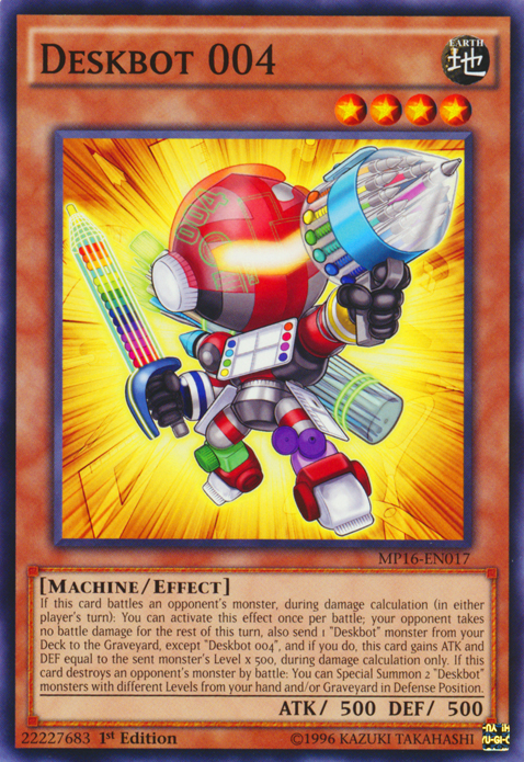 Deskbot 004 [MP16-EN017] Common | Chromatic Games