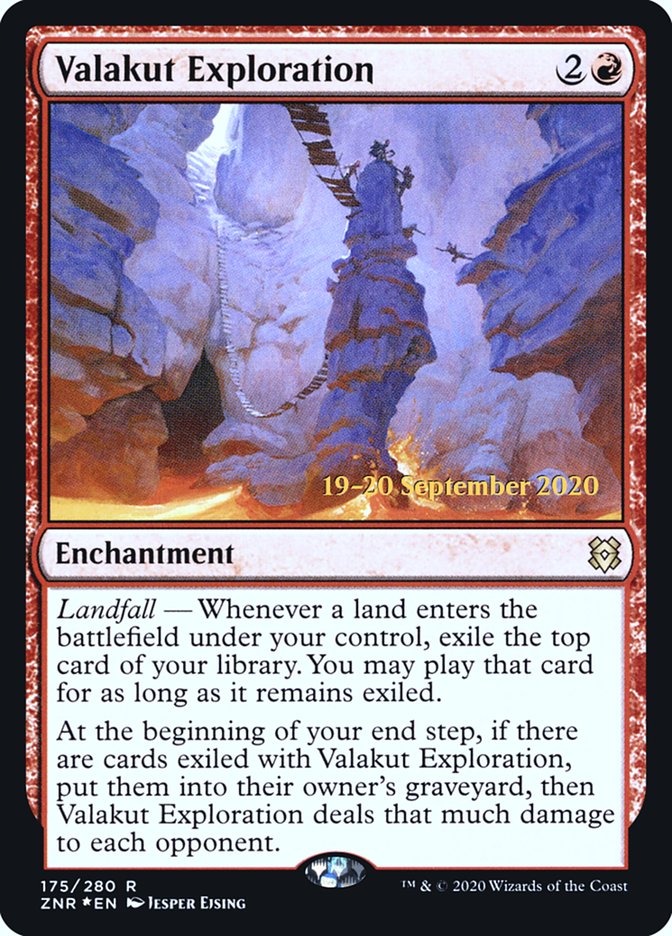 Valakut Exploration [Zendikar Rising Prerelease Promos] | Chromatic Games